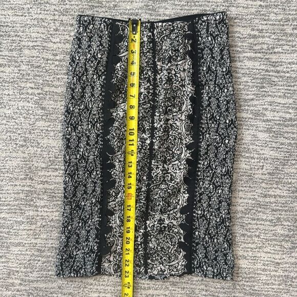 NWT Byron Lars Beguile Anthropologie Sombra Laser Cut Size 4 Pencil Skirt - Picture 10 of 13
